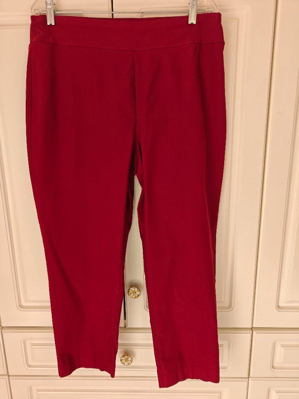 JL Jules & Leopold Burgundy Women's Pants, Size 18